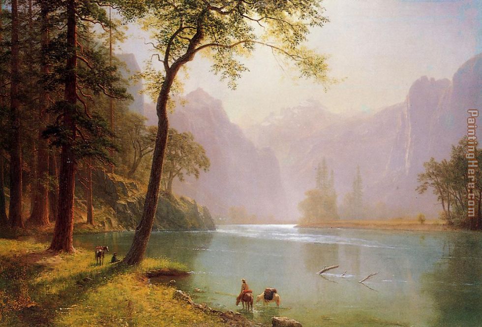 Albert Bierstadt Kerns River Valley California